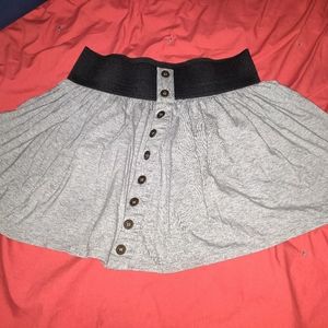 Gray skirt